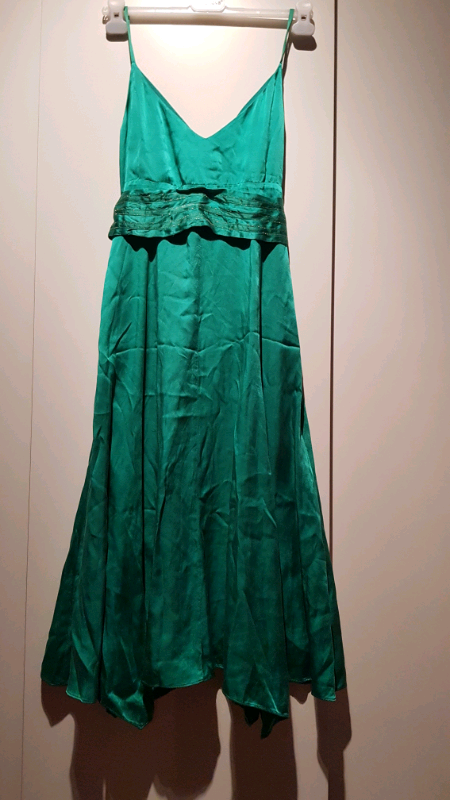 monsoon emerald green dress